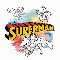 Superman ColoringCute